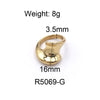 304 Stainless Steel 18K Gold Plated Retro Streetwear Plating Geometric No Inlay Rings