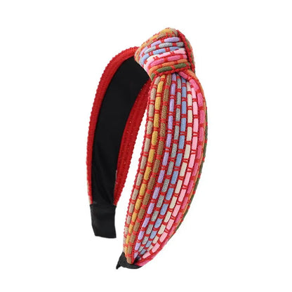 Retro Stripe Cloth Hair Band