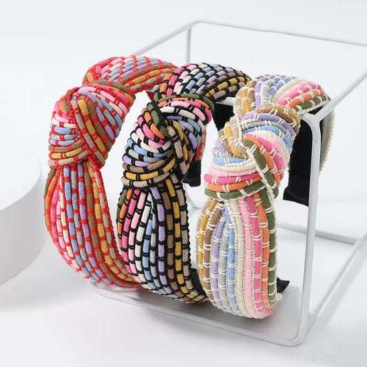 Retro Stripe Cloth Hair Band