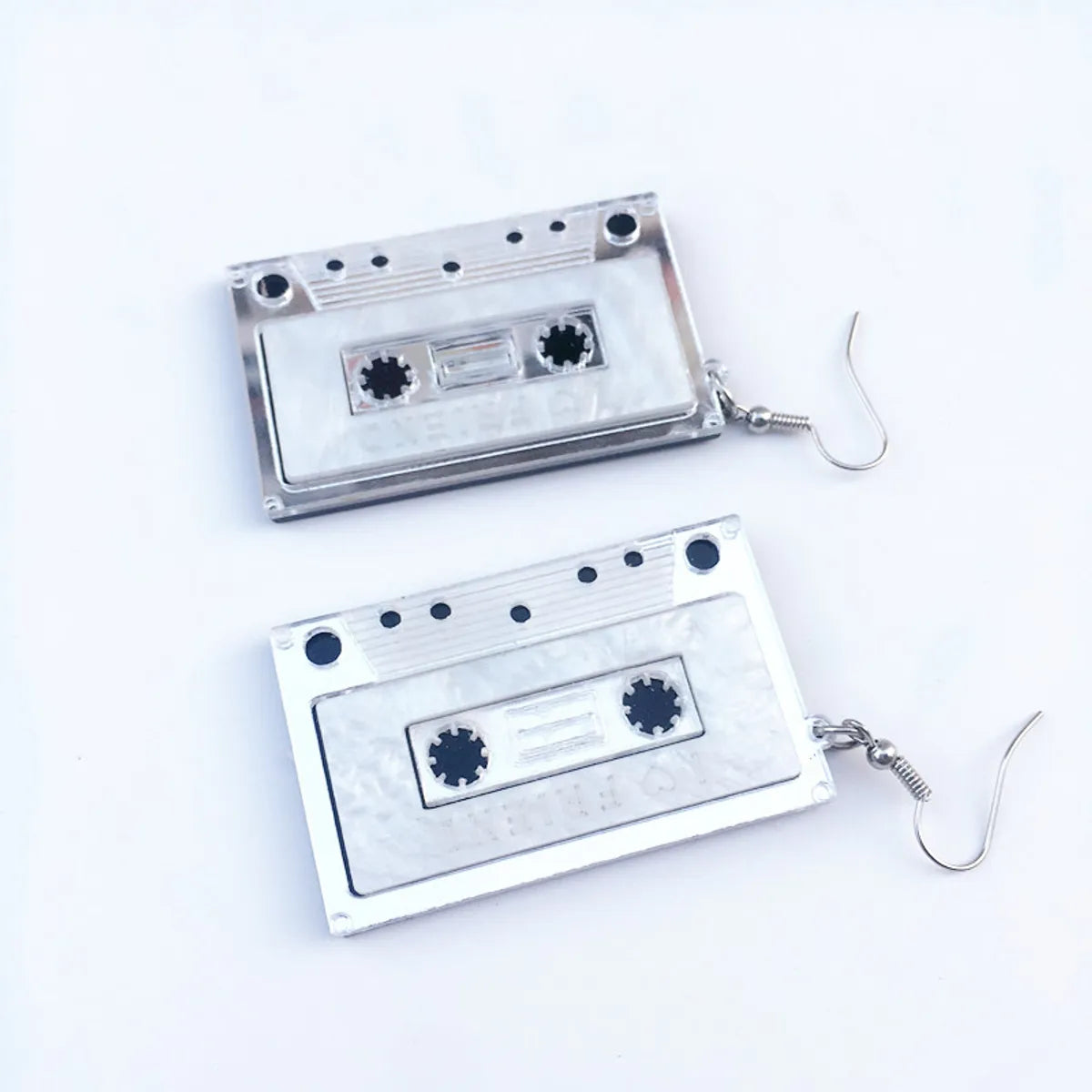 Retro Style Tape Mini Stereo Funny Radio Earrings Ear Clip