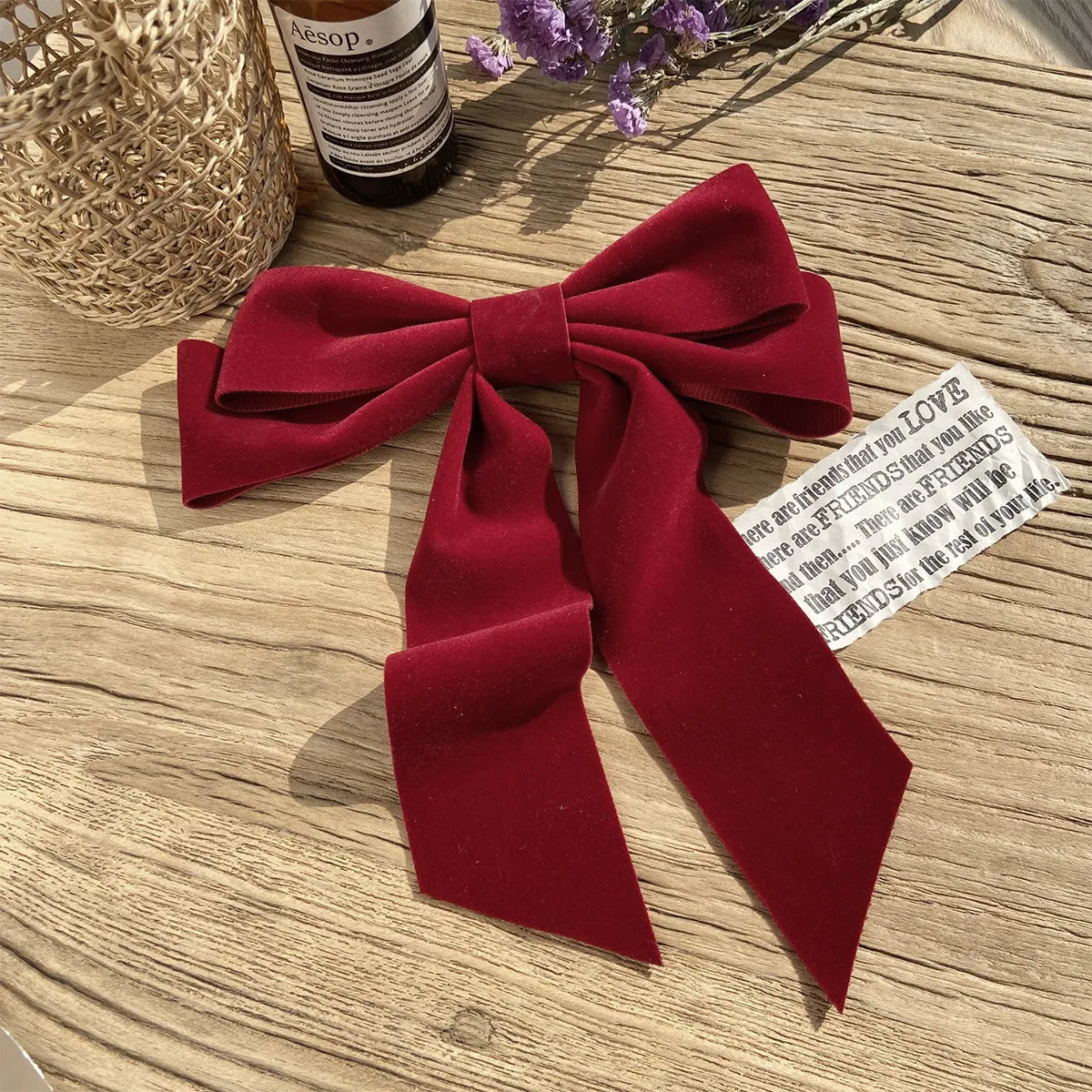 Retro Sweet Bow Hairpin