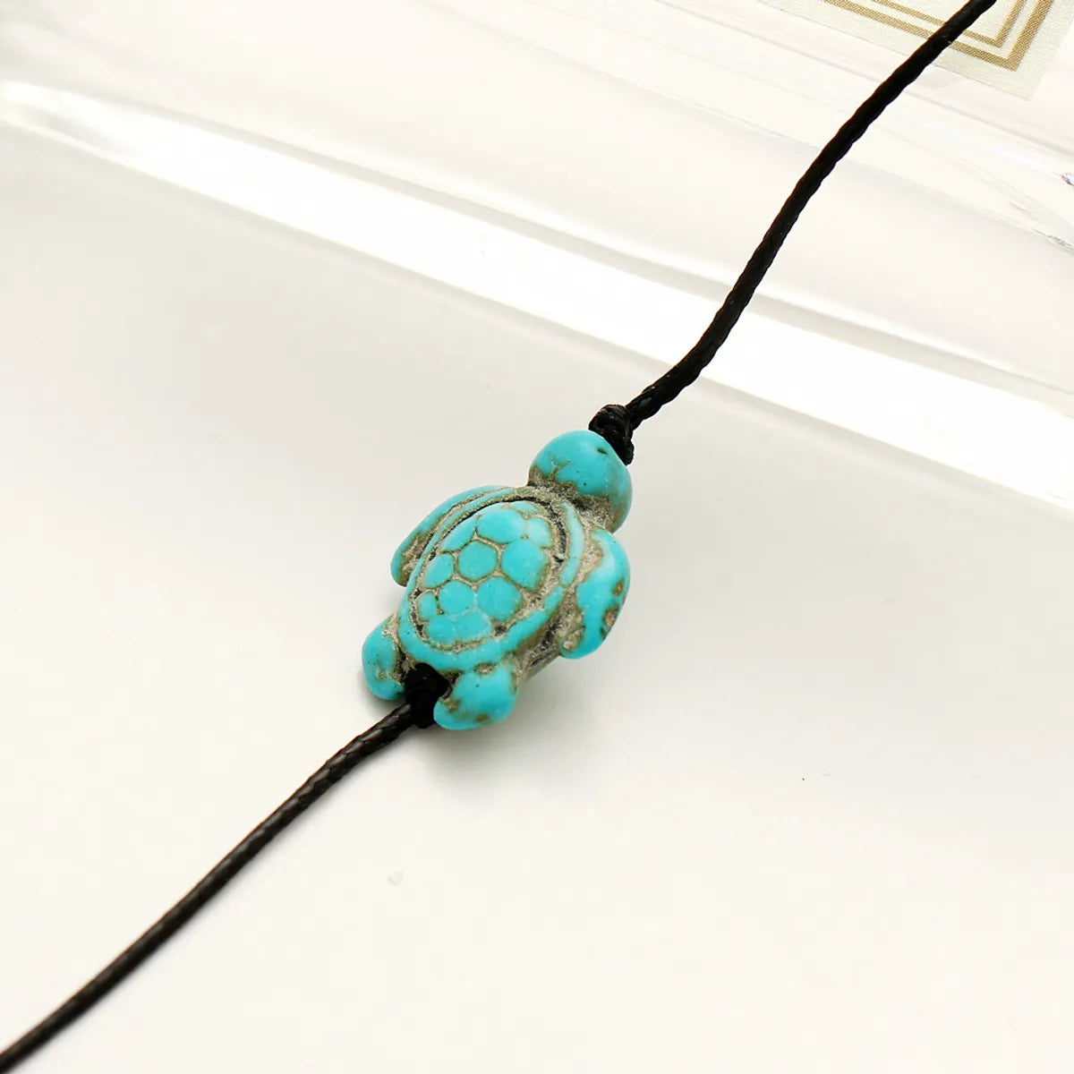 Retro Tortoise Turquoise Women'S Anklet