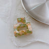 Retro Tortoiseshell Mini Square Hair Clip