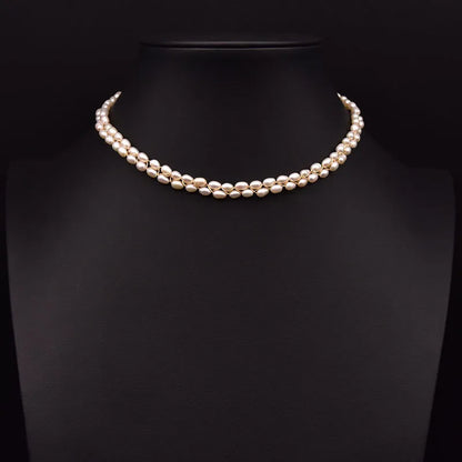 Retro Water Droplets Pearl Necklace 1 Piece