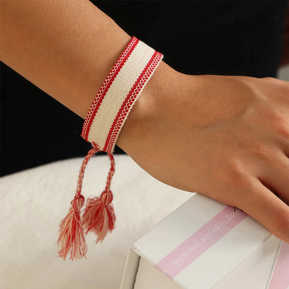 Fashion Geometric Cloth No Inlaid Women'S Bracelets