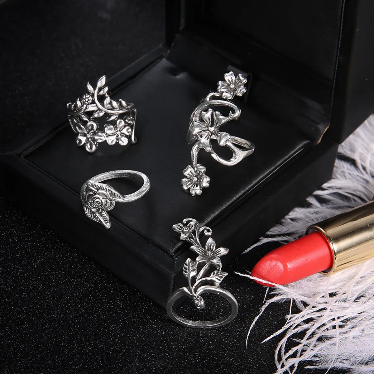 Fashion Flower Alloy Plating Women's