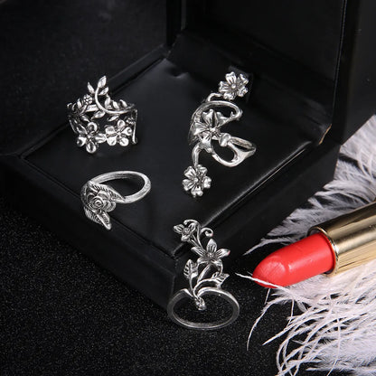 Fashion Flower Alloy Plating Women's