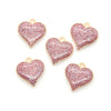 Romantic Heart Shape Alloy Enamel Plating Valentine'S Day Charms Jewelry Accessories