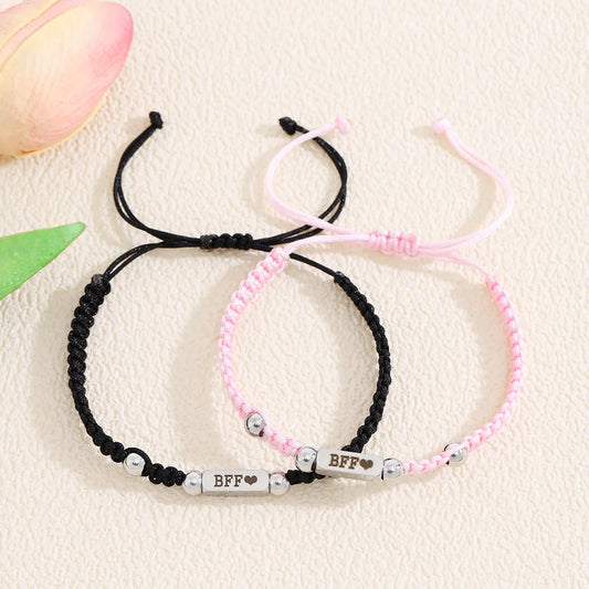 Romantic Letter Polyester Wholesale Bracelets