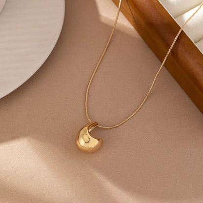 Romantic Simple Style Commute Water Droplets Zinc Alloy Plating 14K Gold Plated Women's