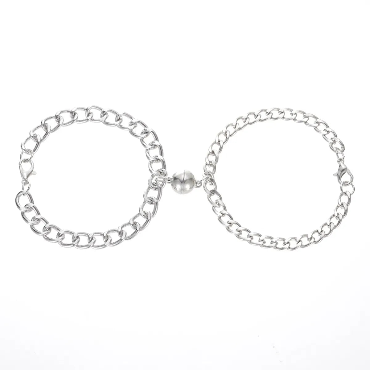 Romantic Simple Style Heart Shape Alloy Wholesale Bracelets