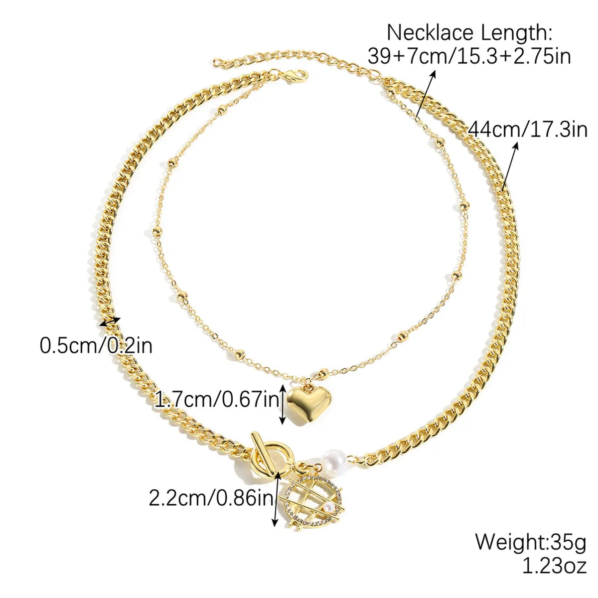 Romantic Simple Style Infinity Heart Shape Butterfly Alloy Plating Women's Necklace