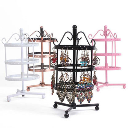 Basic Geometric Iron Jewelry Rack