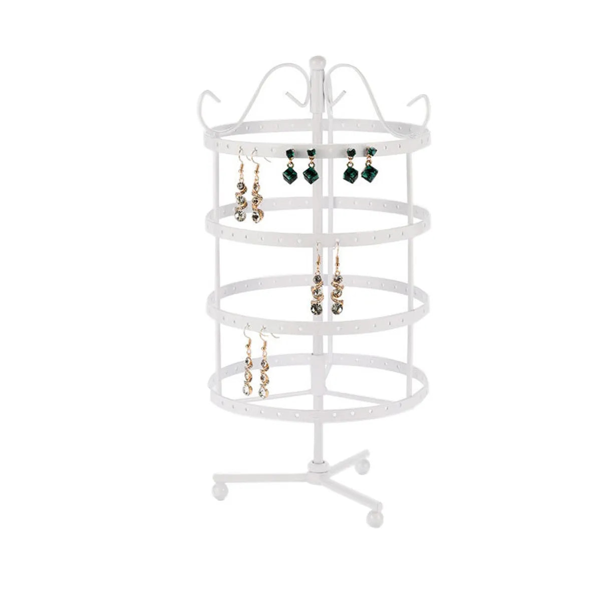 Basic Geometric Iron Jewelry Rack