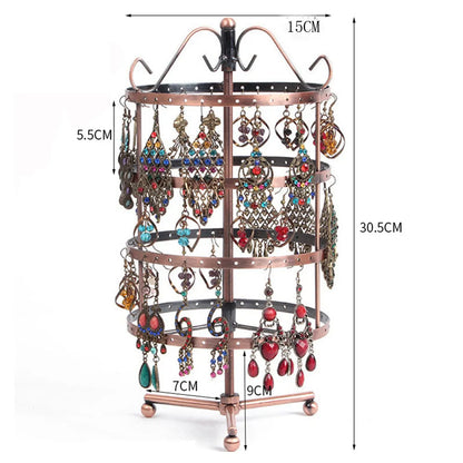 Basic Geometric Iron Jewelry Rack