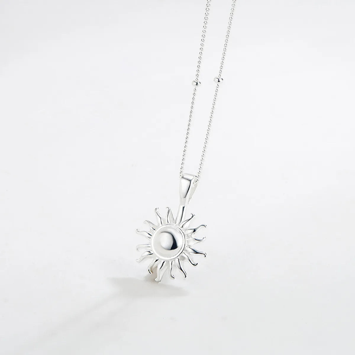 Fashion Sun Pendant Necklace