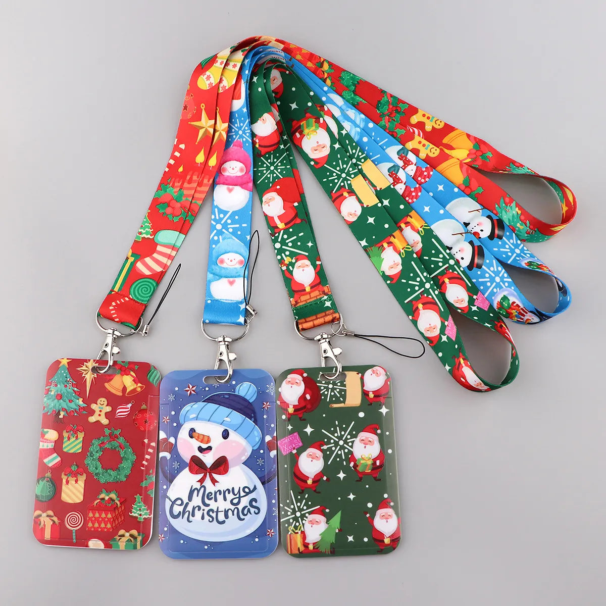 Santa Claus Metal Card Holders