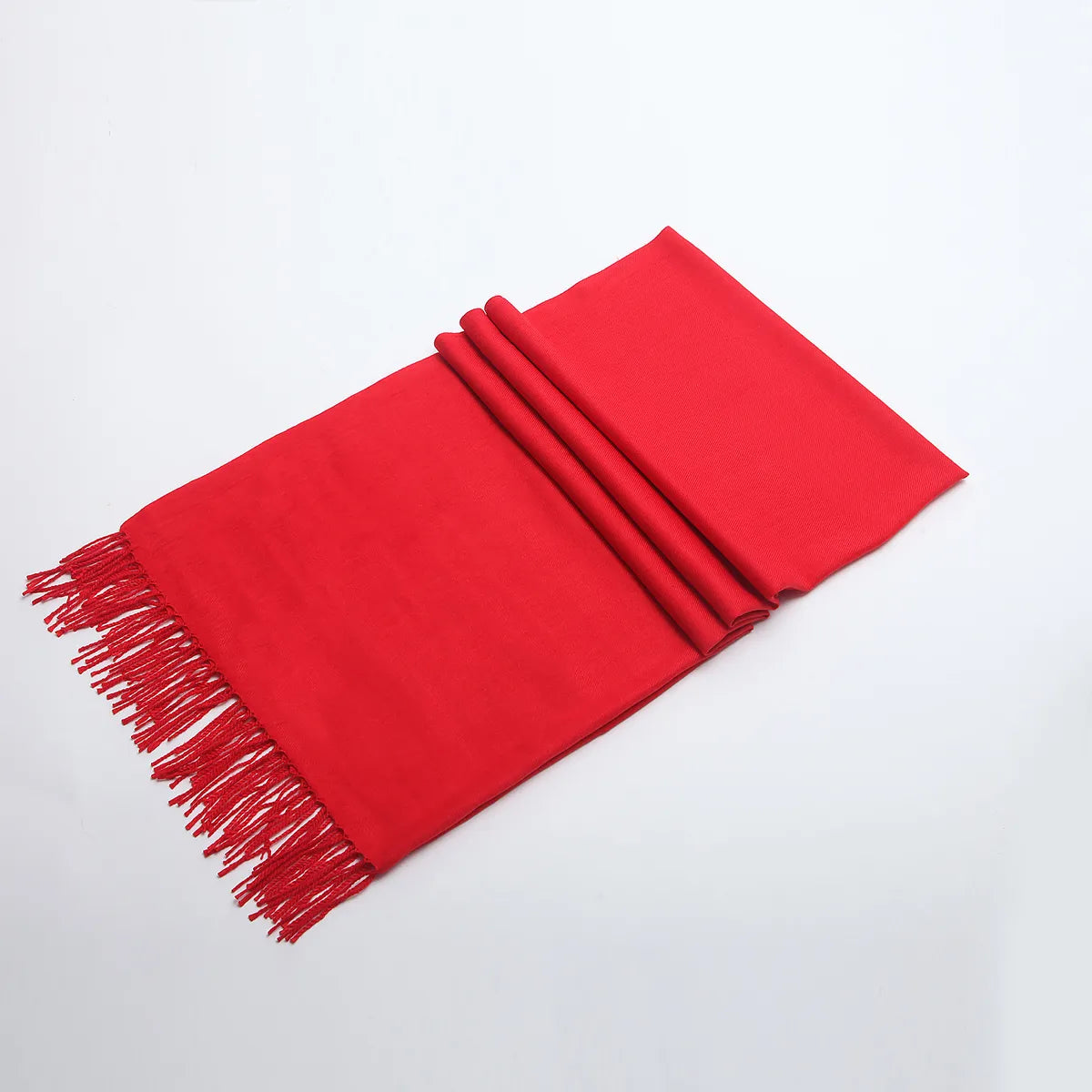 Scarf For Women In Winter Imitation Cashmere Red Dual-Use Bib Autumn And Winter