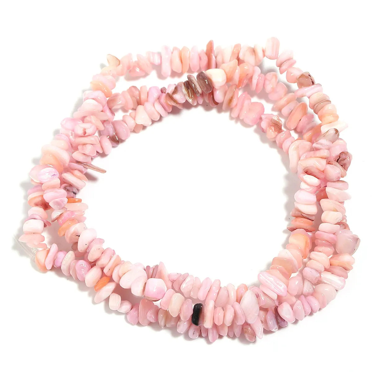 Semi-Finished Natural Crystal Jade Loose Irregular Gravel Demagnetizing Stone Beaded