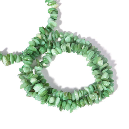 Semi-Finished Natural Crystal Jade Loose Irregular Gravel Demagnetizing Stone Beaded