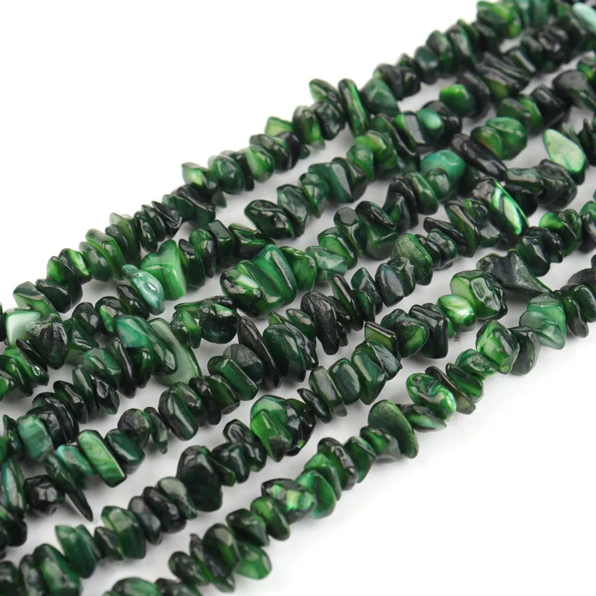 Semi-Finished Natural Crystal Jade Loose Irregular Gravel Demagnetizing Stone Beaded