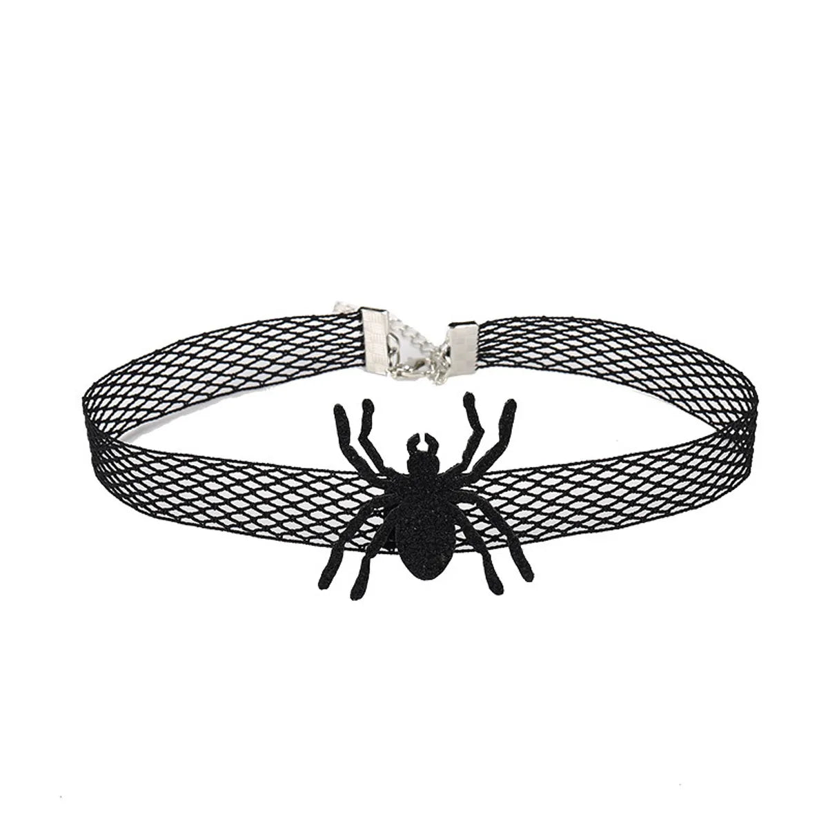 Sexy Spider Cloth Braid Halloween Women'S Choker