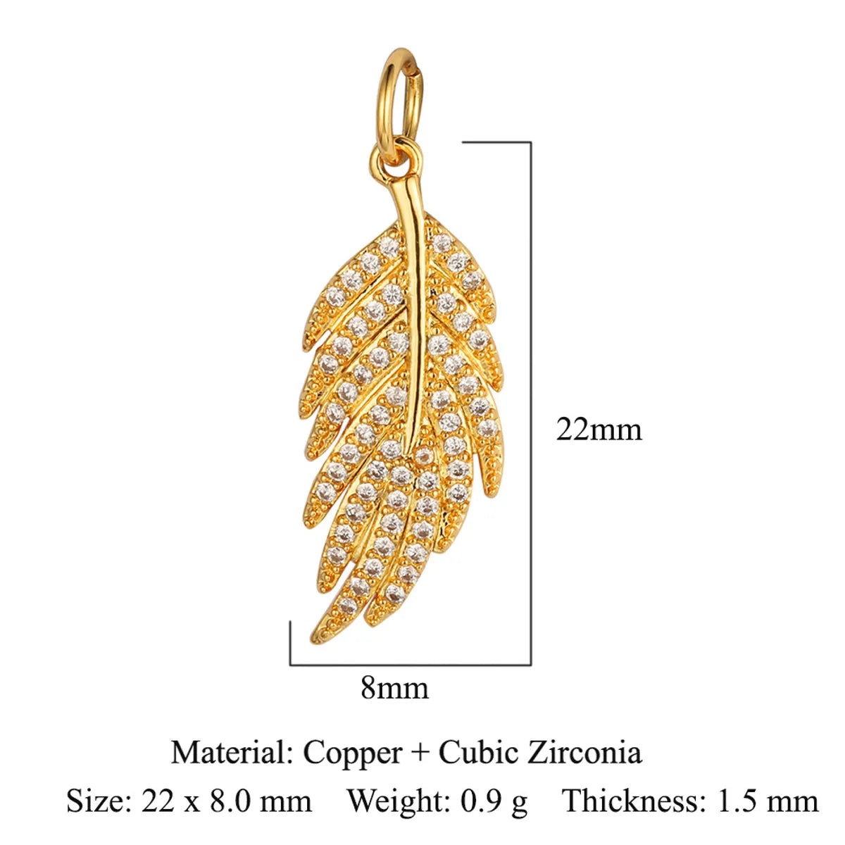 Shiny Clouds Tassel Copper Plating Inlay Zircon 18k Gold Plated Charms Jewelry Accessories