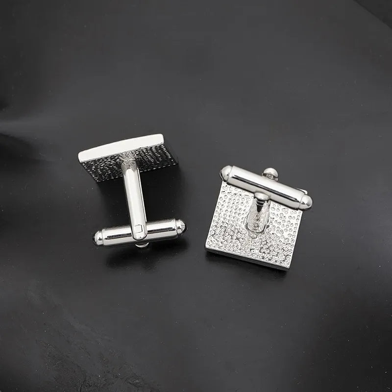 Simple Alloy Cufflinks