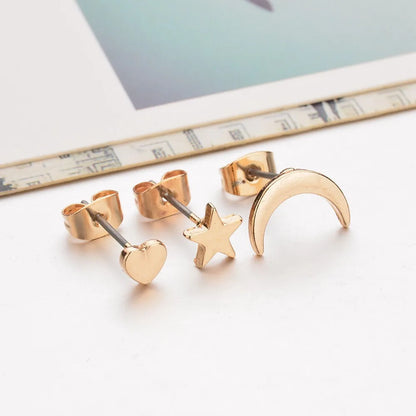 Simple Alloy  Earring (Alloy)  Nhbq0751