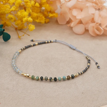 Simple Style Geometric No Inlaid Glass Wholesale Bracelets