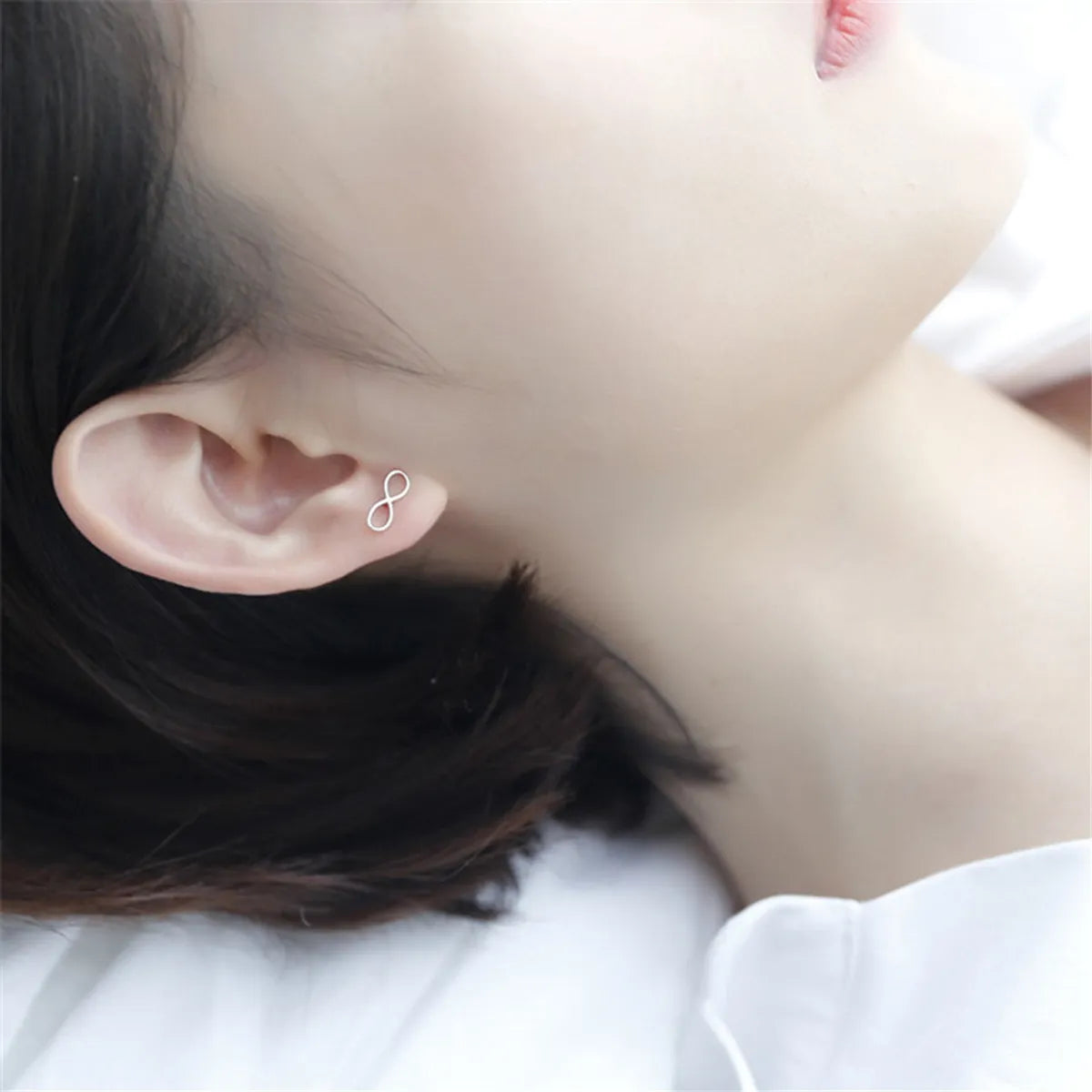 Fashion Bow Knot Stainless Steel No Inlaid Earrings Ear Studs