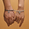 Simple Chain Magnetic Snap Lucky Tree Couple Bracelet