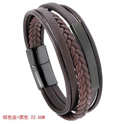 Fashion Geometric Plating No Inlaid Unisex Bracelets