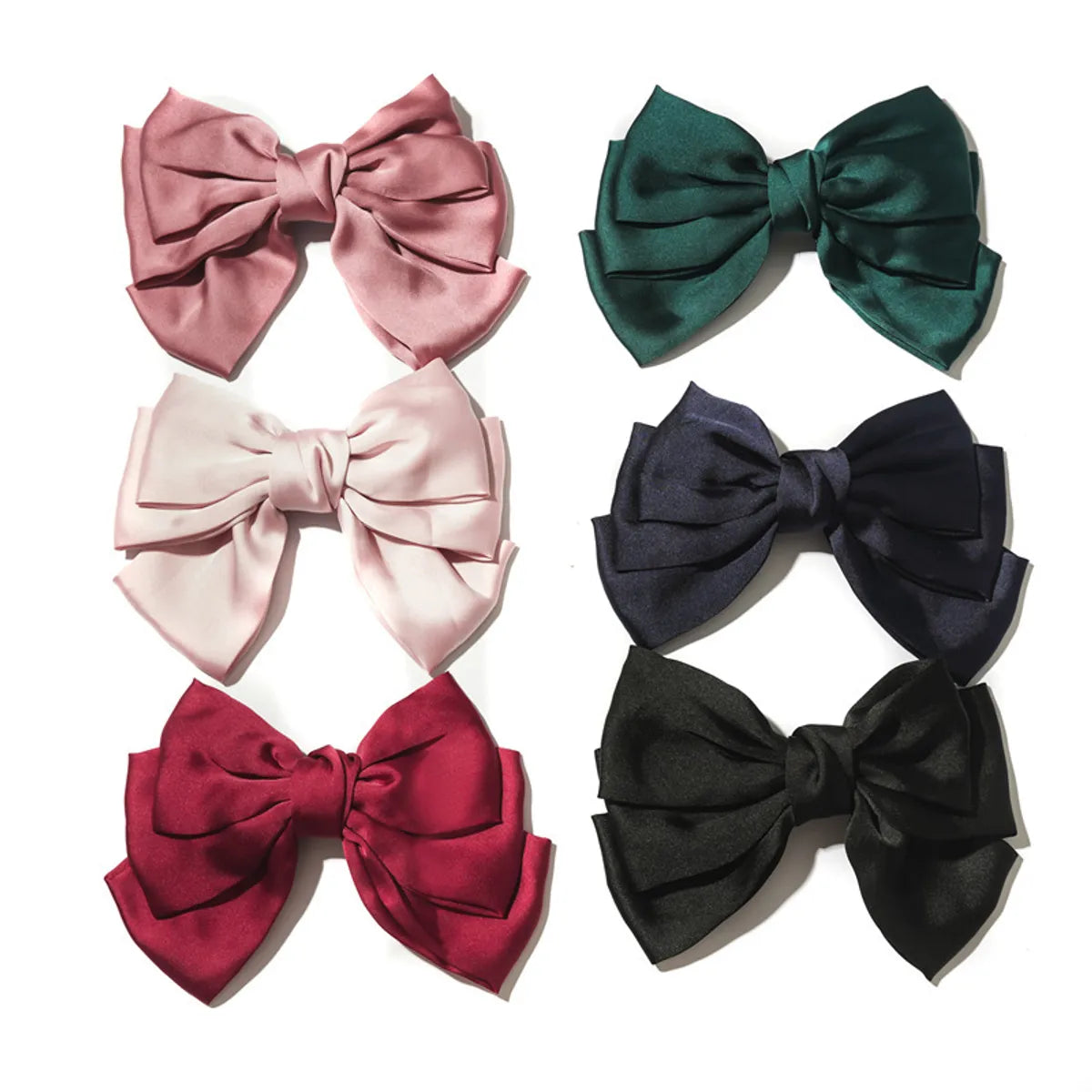 Women'S Fashion Bow Knot Cloth Hair Clip