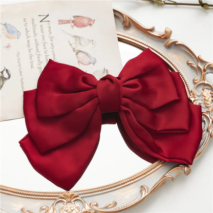 Women'S Fashion Bow Knot Cloth Hair Clip