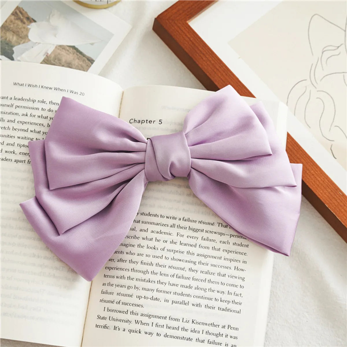 Women'S Fashion Bow Knot Cloth Hair Clip