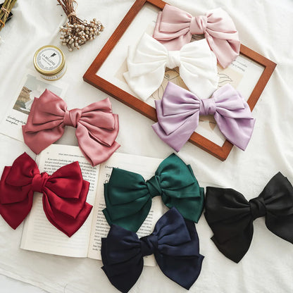 Women'S Fashion Bow Knot Cloth Hair Clip