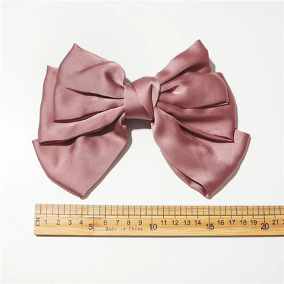 Women'S Fashion Bow Knot Cloth Hair Clip