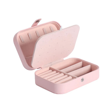 Simple Double-Layer Cosmetics Jewelry Box 16*11*5cm