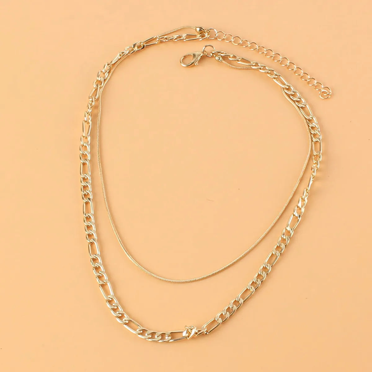 Fashion Geometric Alloy Wholesale Necklace