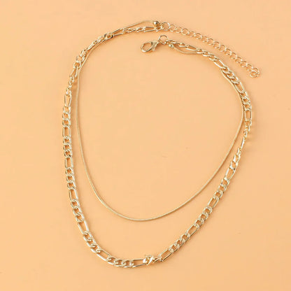 Fashion Geometric Alloy Wholesale Necklace