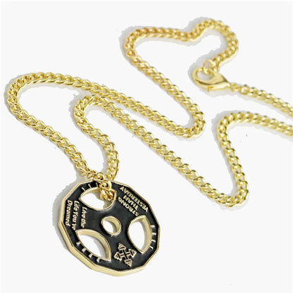 Fashion Geometric Alloy Plating Unisex Pendant Necklace