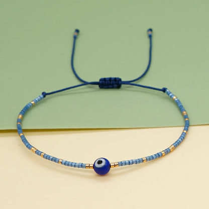 Simple Ethnic Style Glass Eye Beads Miyuki Beaded Bracelet