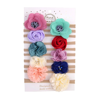 Simple Fashion Bow Hair Bands Set