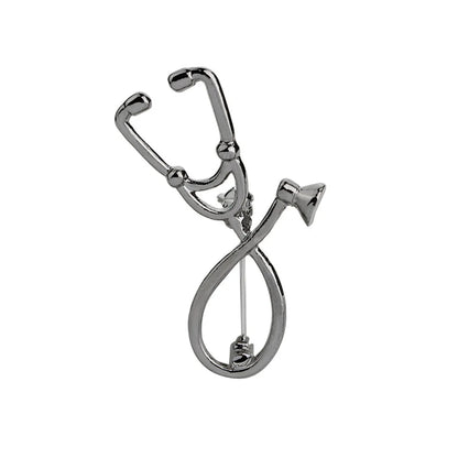 Simple Fashion  Doctor Stethoscope  Brooch  Wholesale Nihaojewelry