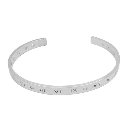 Fashion Number Alloy Wholesale Cuff Bracelets