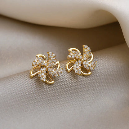 Simple  Fan Shape Earrings Wholesale Nihaojewelry