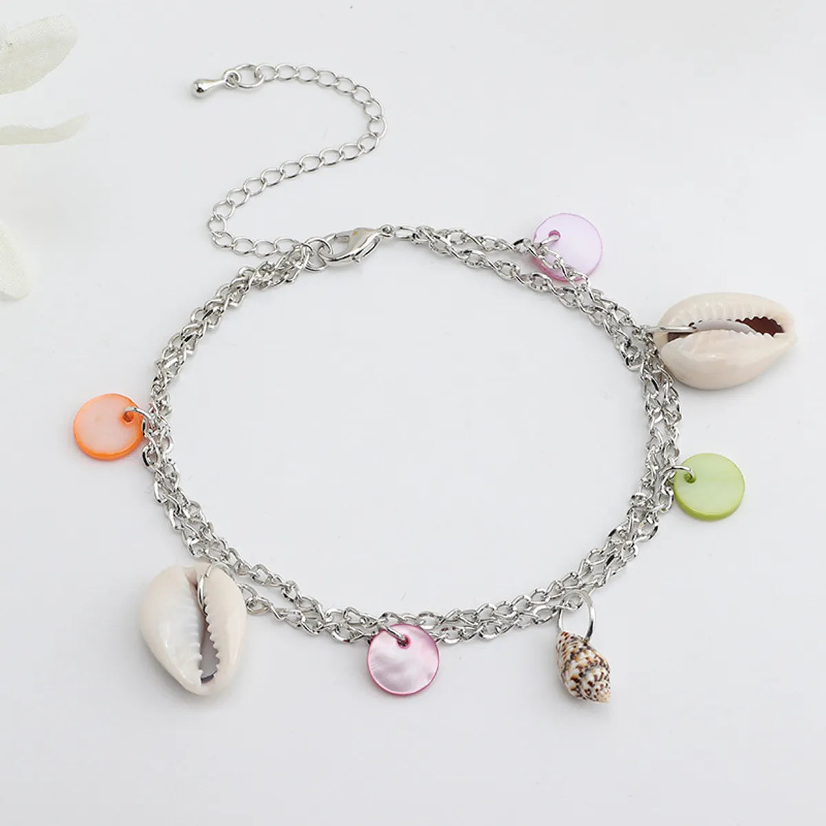 Simple Shell Starfish Diamond Anklet Wholesale