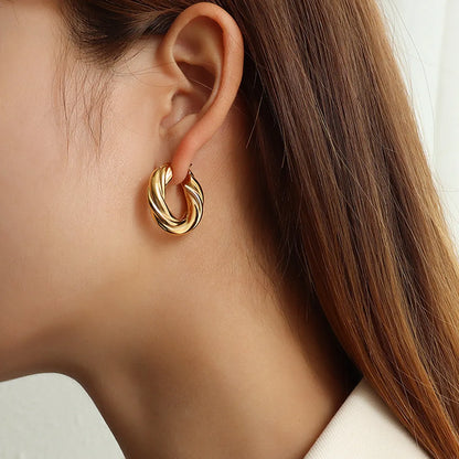 Simple Special-shaped Hand-made Earrings