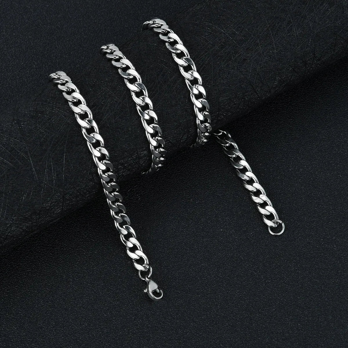 Simple Style Geometric Stainless Steel Polishing Necklace